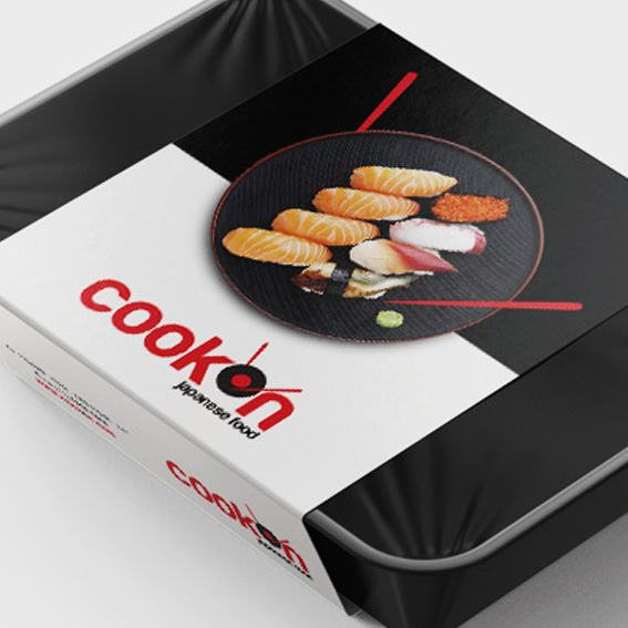 Identidade Visual Cookon Japanese Food